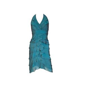 tadashi shoji sirencore silk midi dress